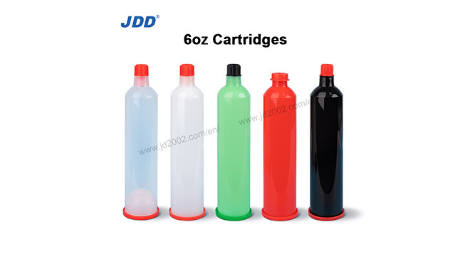 6 oz dispensing syringe solder paste syringe SEMCO cartridge high capacity dot Glue syringe barrel